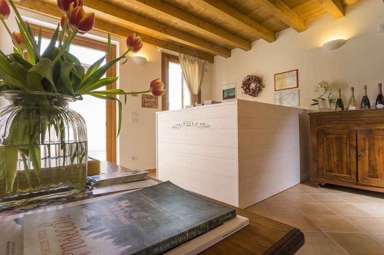 Agriturismo Il Follo Valdobbiadene Bagian luar foto